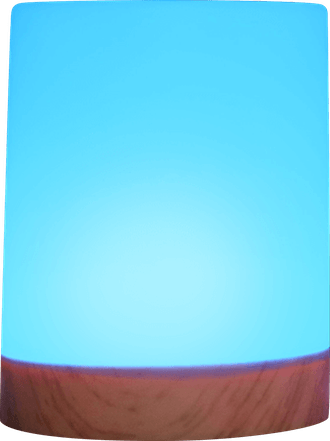 Friendship lamp set to blue